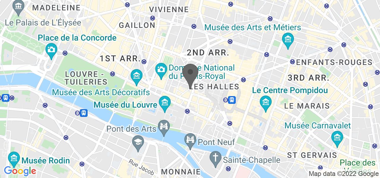 Plan d'accès — Café des Initiés
