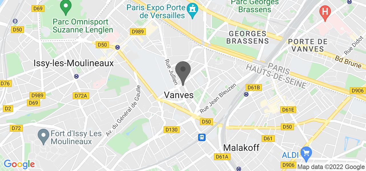 Routekaart — Le Petit Vanves