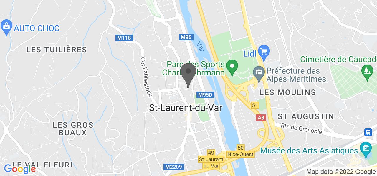 Plan d'accès — Marco's Café restaurant