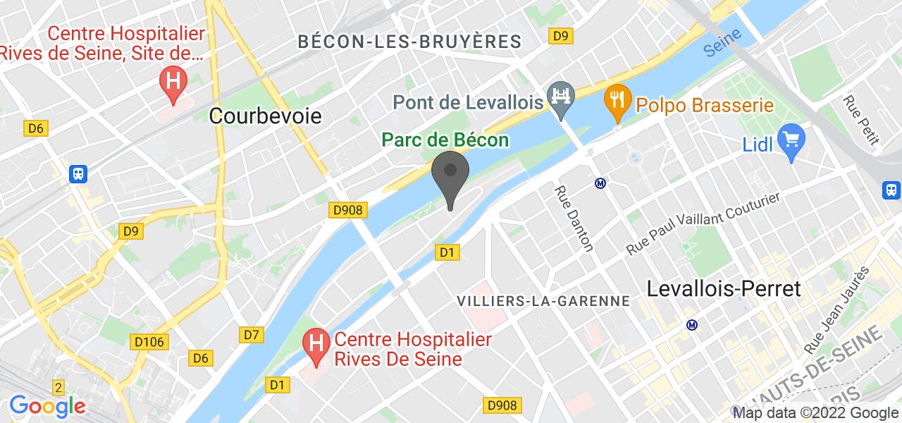 Plan d'accès — Café la Jatte