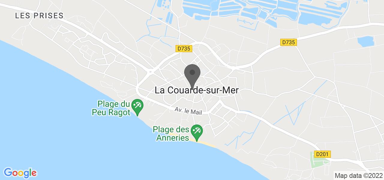 Plan d'accès — La Cabine de Bain