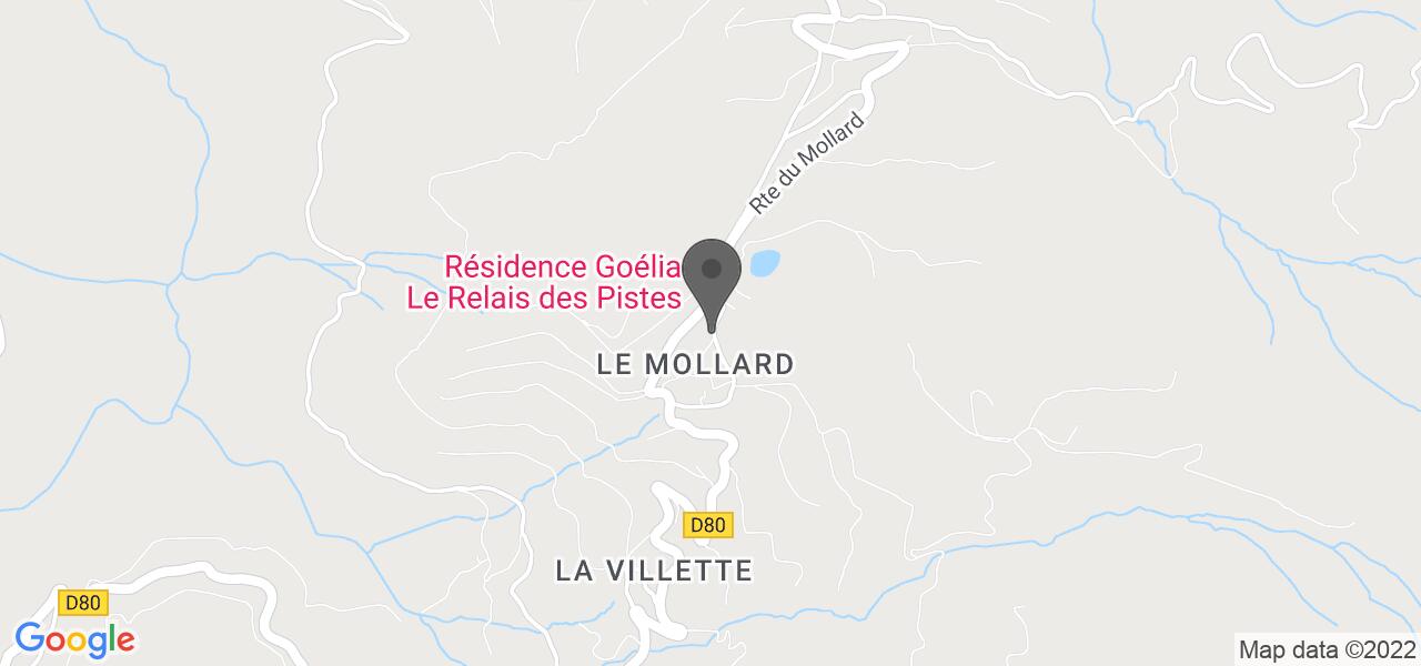 Plan d'accès — Le Thé Lait Ski
