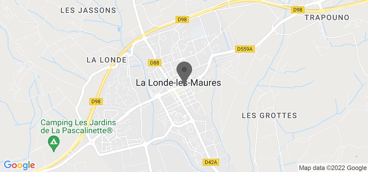Plan d'accès — L'Envie-restaurant Giens, par Cédric Gola