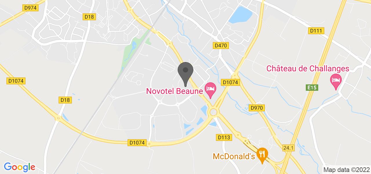 Plan d'accès — BUFFALO GRILL BEAUNE