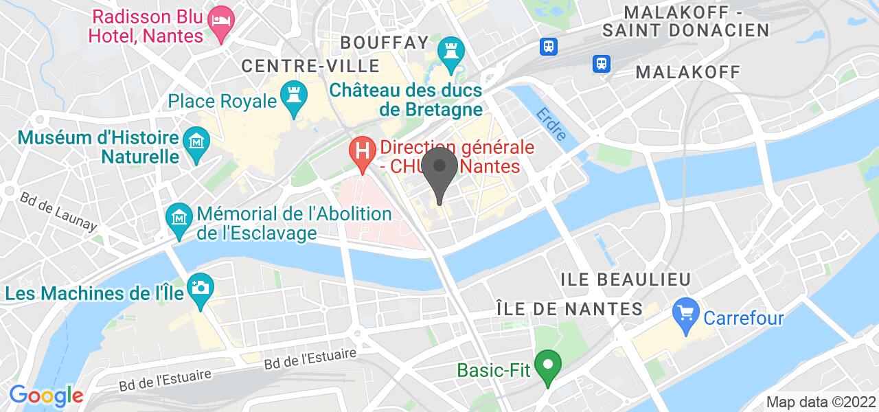 Anfahrtsplan — L'Atelier d'Alain