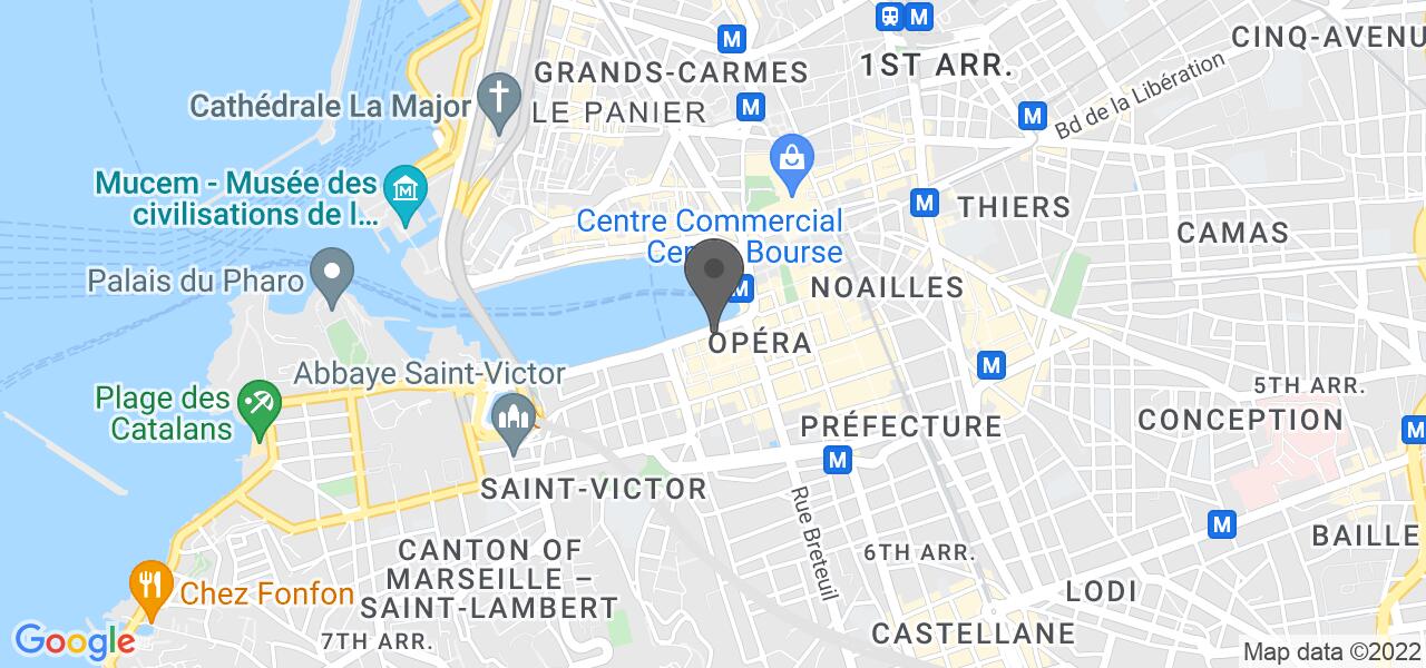 Plan d'accès — L'Entrecôte Du Port