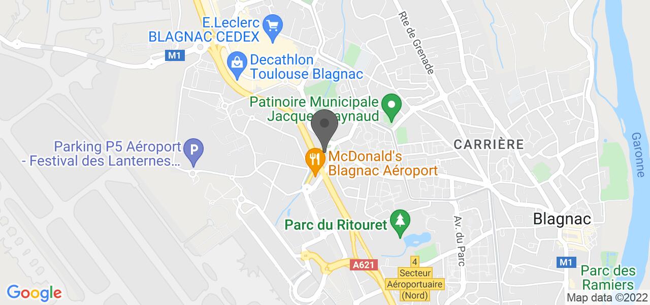 Plan d'accès — Black Angus