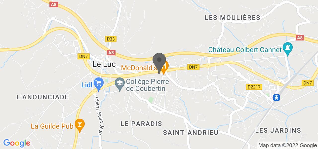 Plan d'accès — Le Stella