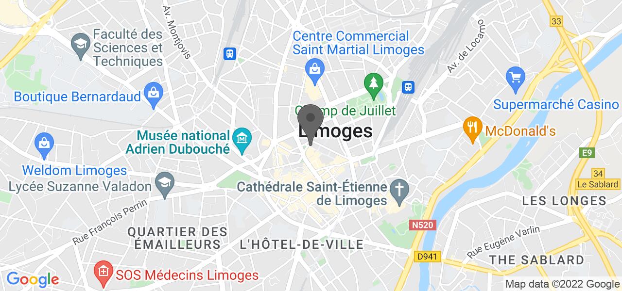 Plan d'accès — Les Artistes
