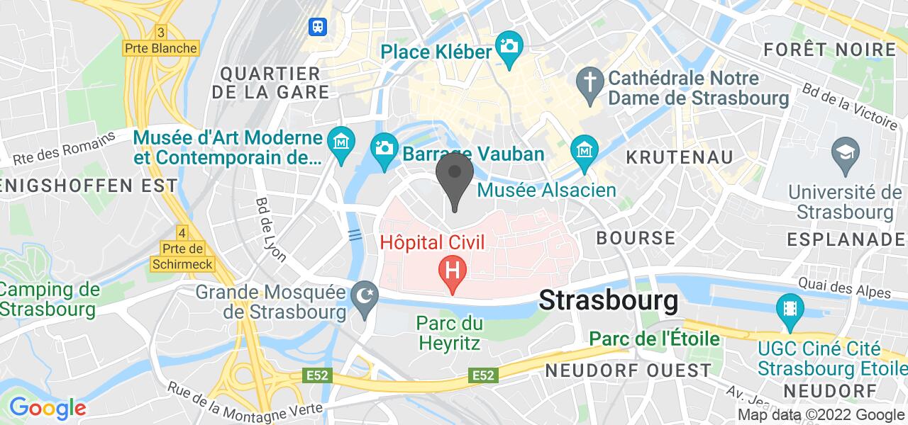 Mapa de acceso — Les Haras