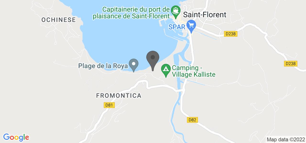 Plan d'accès — La table de la roya