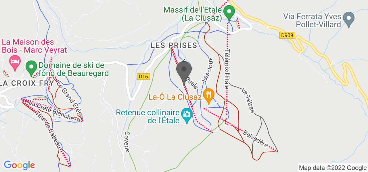 Anfahrtsplan — Les Joux