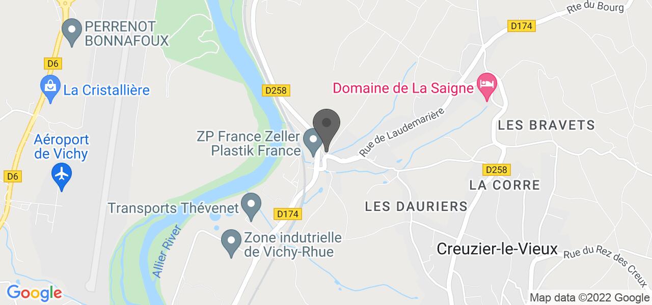 Plan d'accès — La fontaine