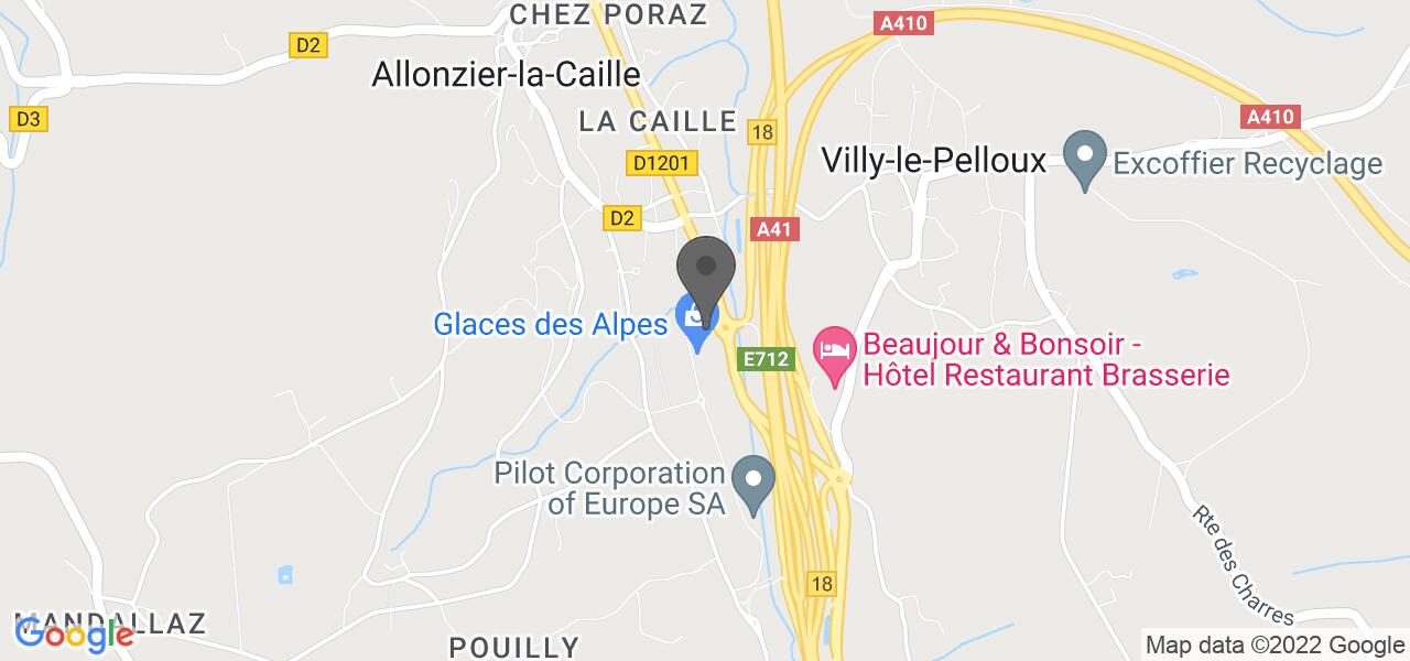 Plan d'accès — L'Évidence
