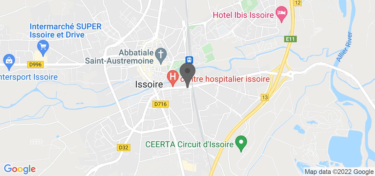 Plan d'accès — Le Coq Hardi