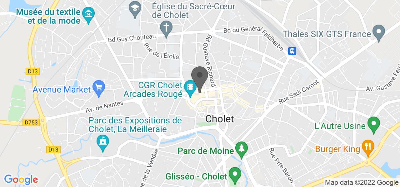 Plan d'accès — BChef