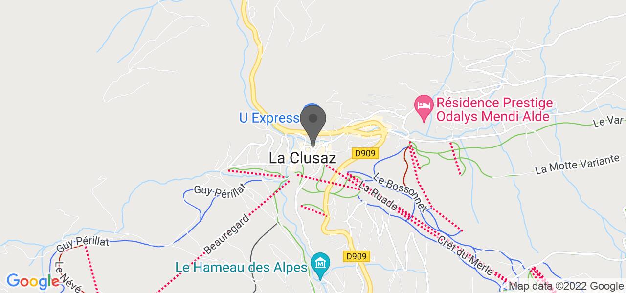 Anfahrtsplan — La Chavinette