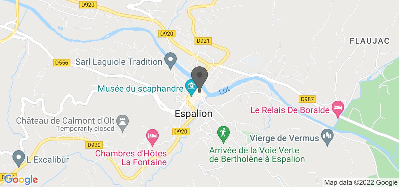 Plan d'accès — Le mejane