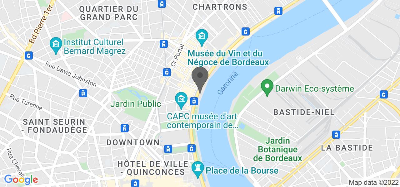 Mapa de acceso — Ibaïa Café
