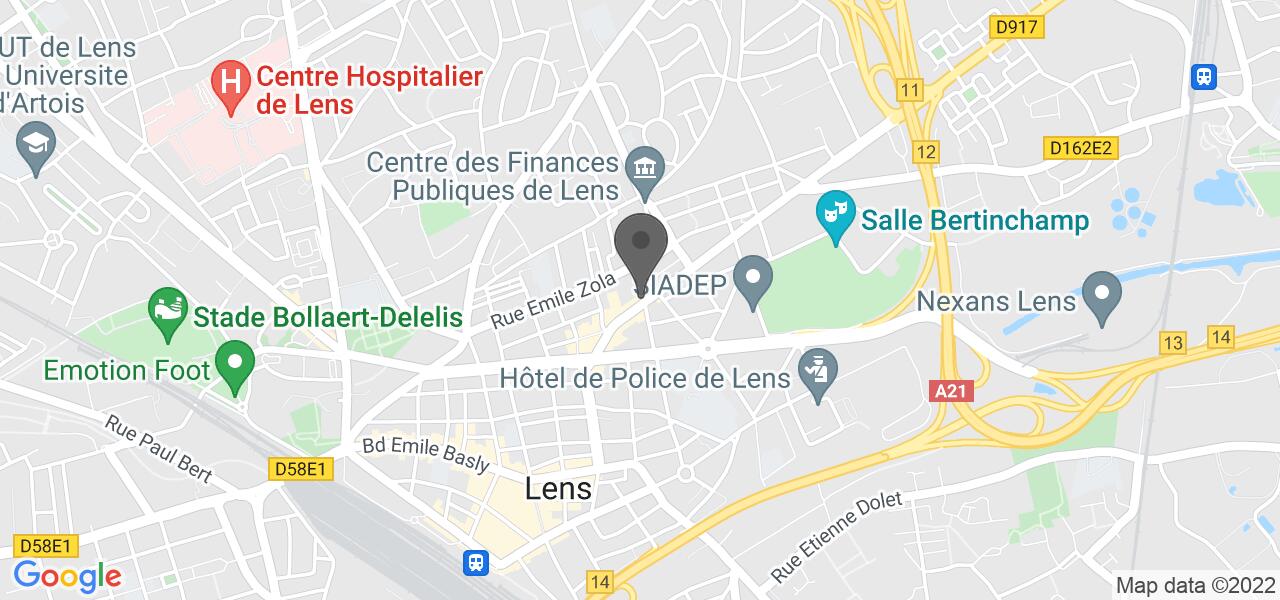 Mapa de acceso — Au Palacio