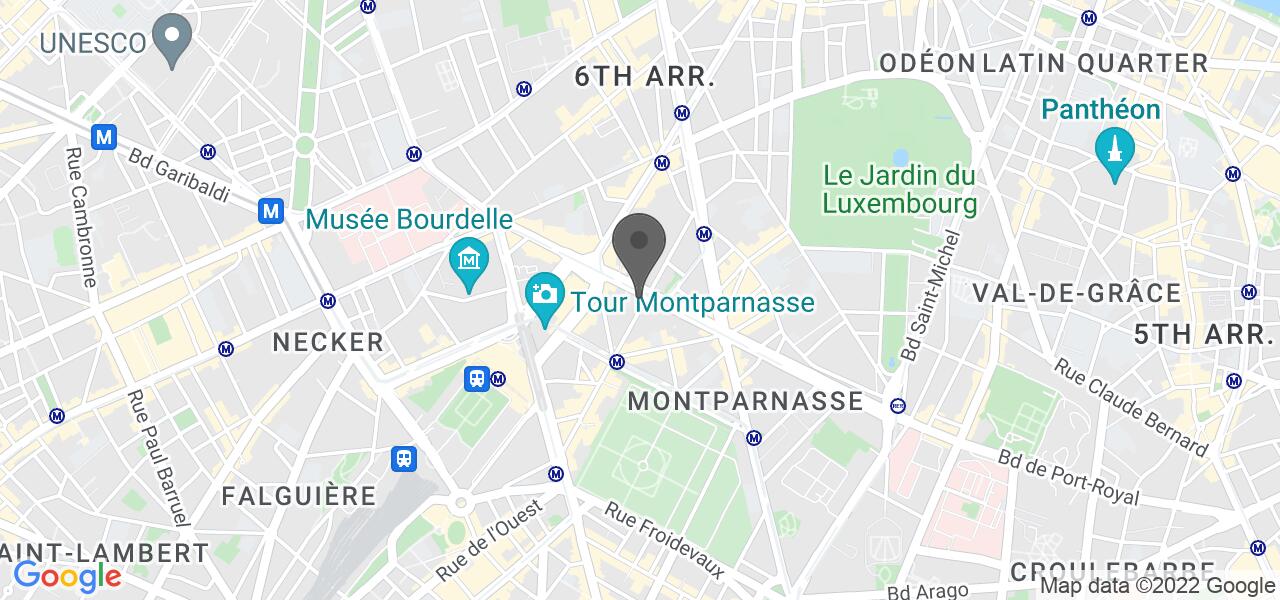 Plan d'accès — Léon de Bruxelles - Montparnasse