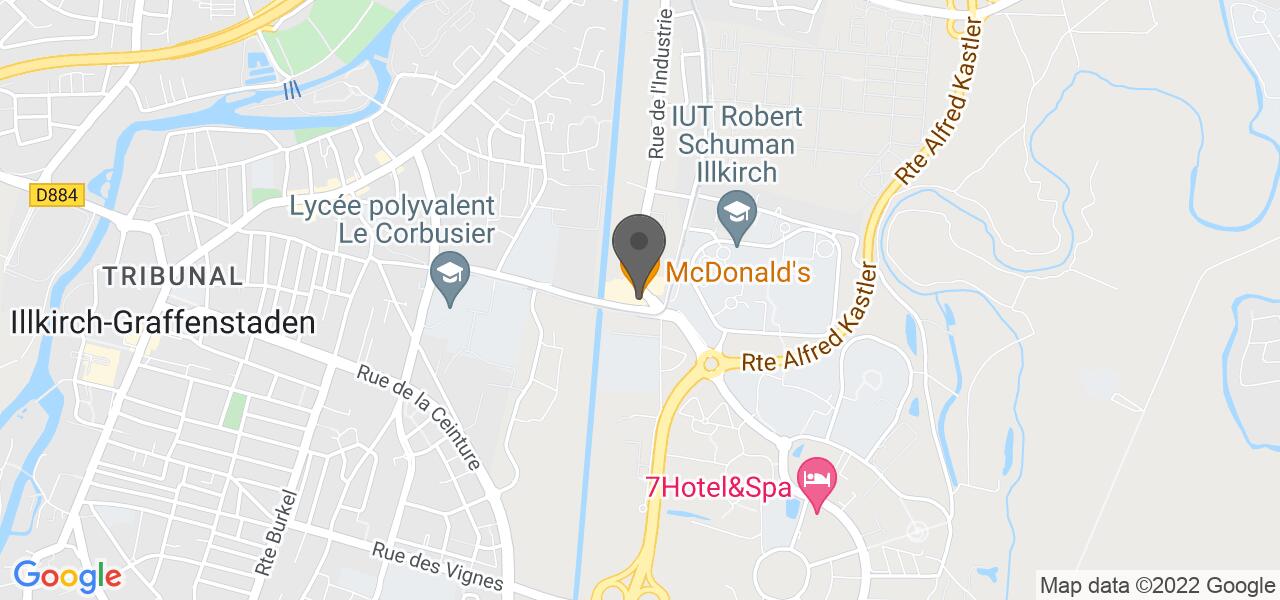 Plan d'accès — McDonald's