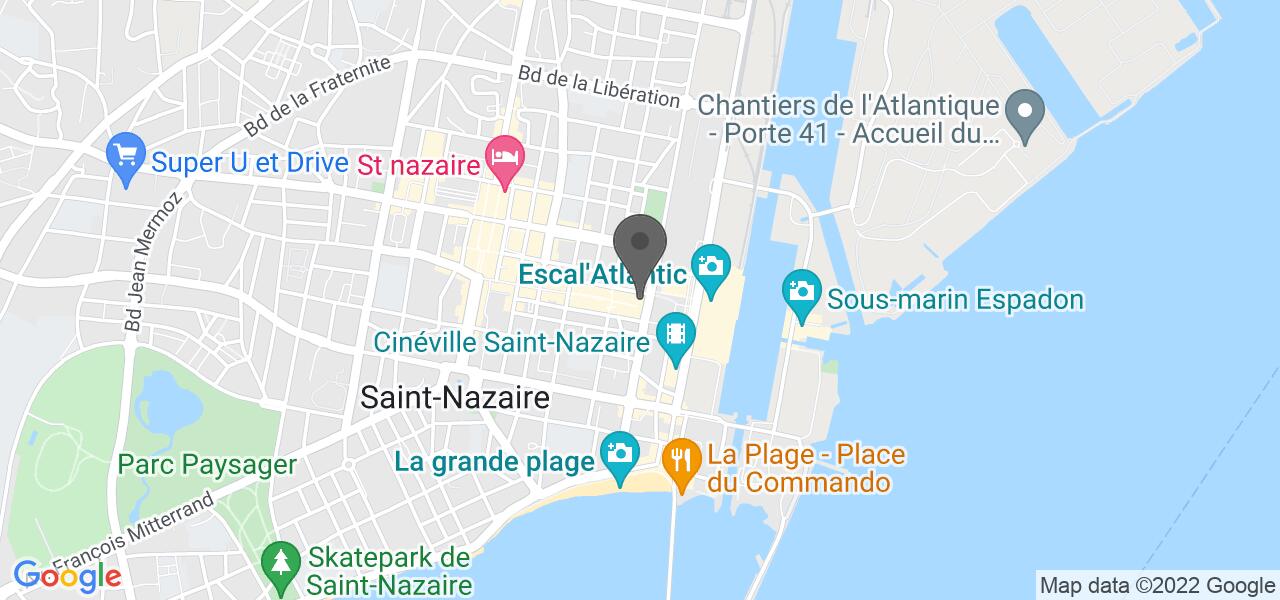 Plan d'accès — Grill Courtepaille - Saint Nazaire