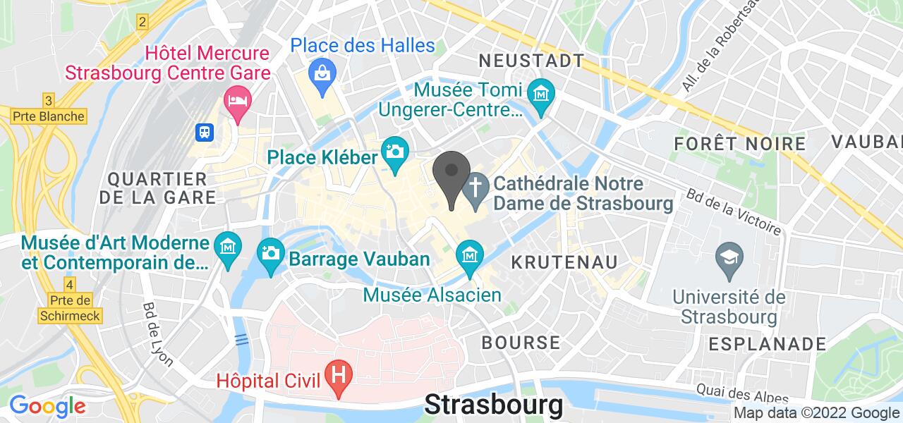 Plan d'accès — Au Dauphin