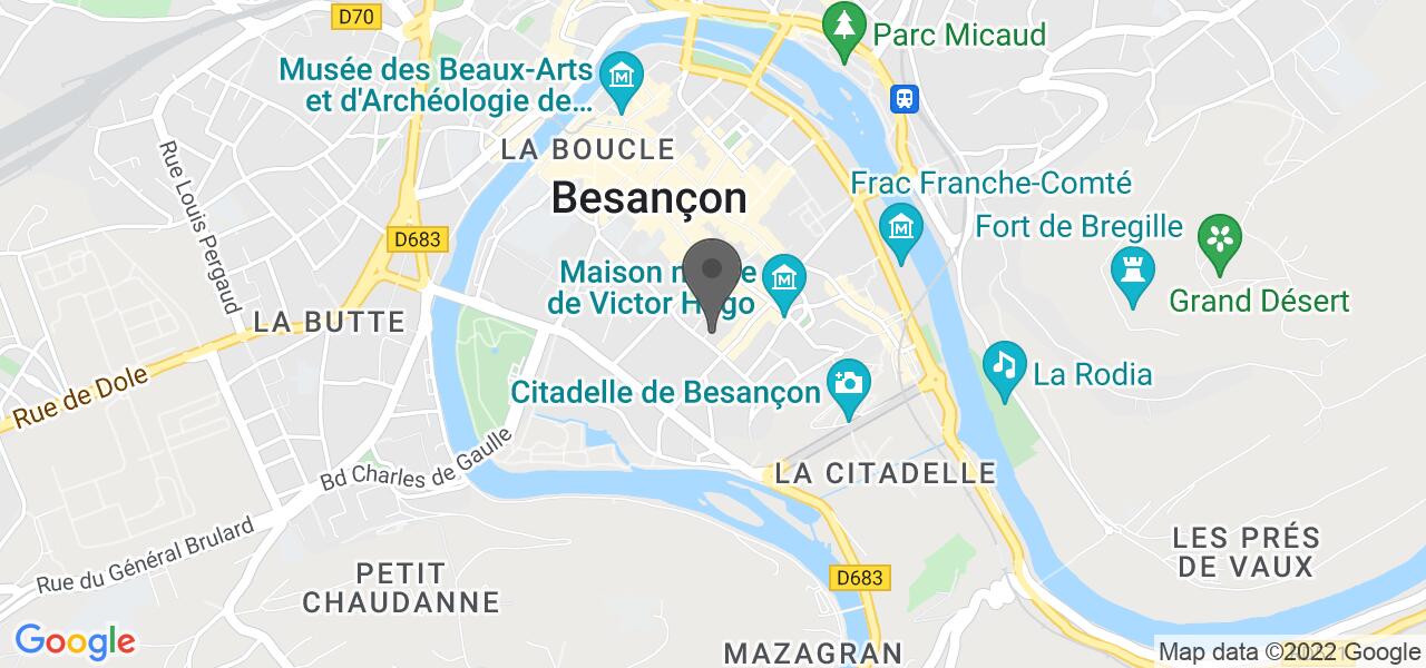Plan d'accès — L'Effet Boeuf