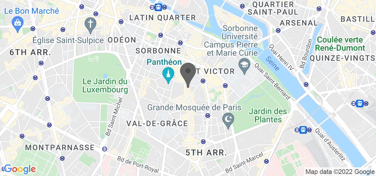 Mappa di accesso — Au Doux Raisin