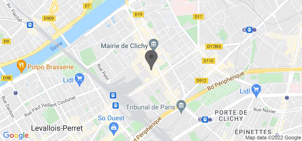 Plan d'accès — L’Elisa Café