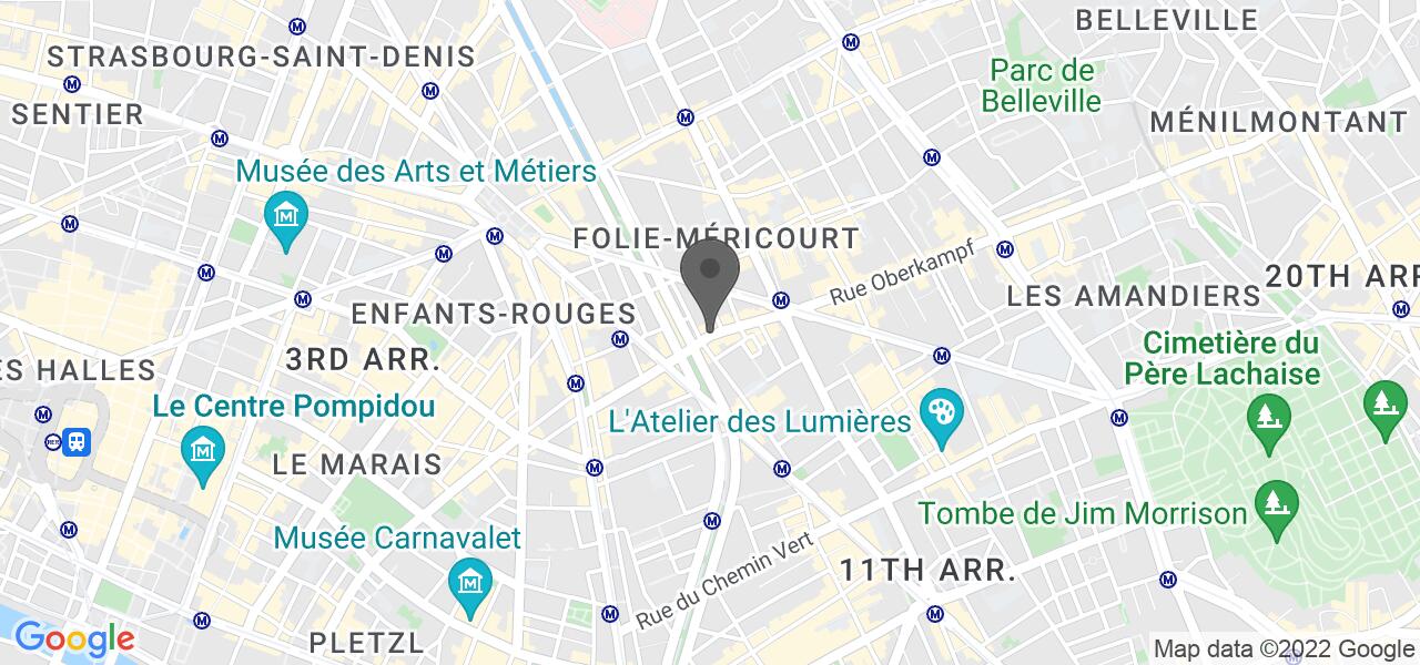 Plan d'accès — Aux Deux Amis