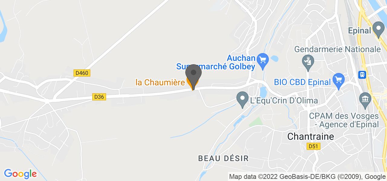 Plan d'accès — La Chaumière
