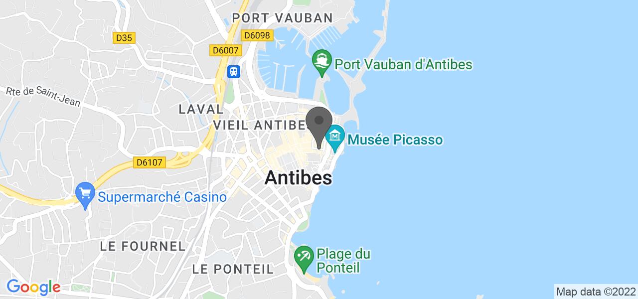 Mapa de acceso — Aubergine