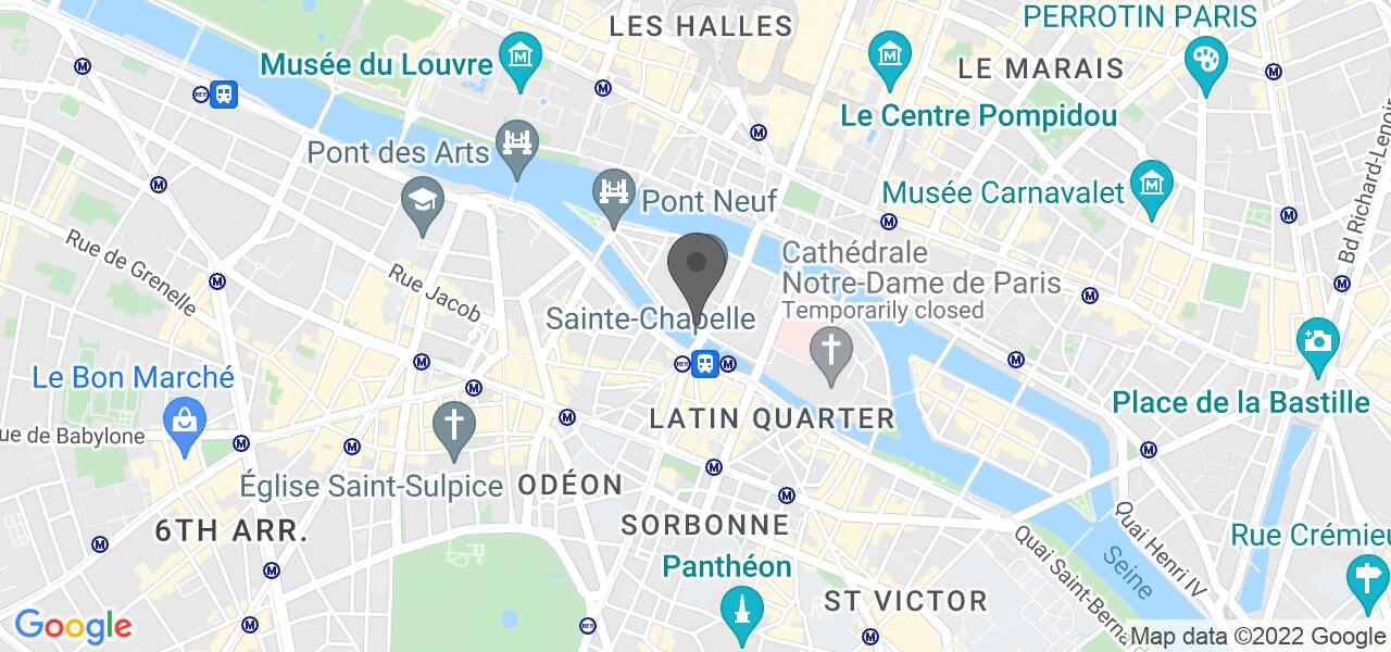 Plan d'accès — Paris en Scène