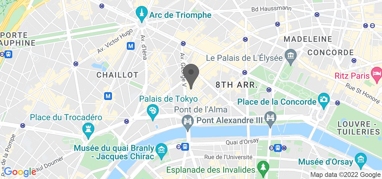 Plan d'accès — Beefbar Paris