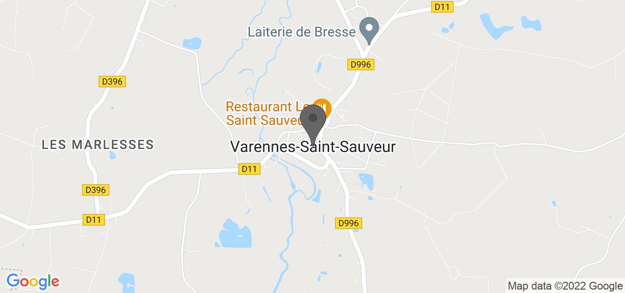 Plan d'accès — Saint Sauveur
