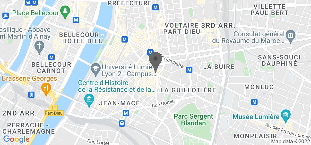 Plan d'accès — L'Art & la Manière