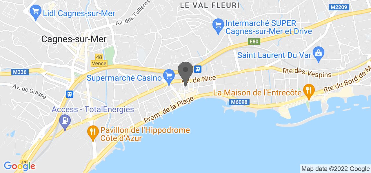 Plan d'accès — La cabane de l'ecailler