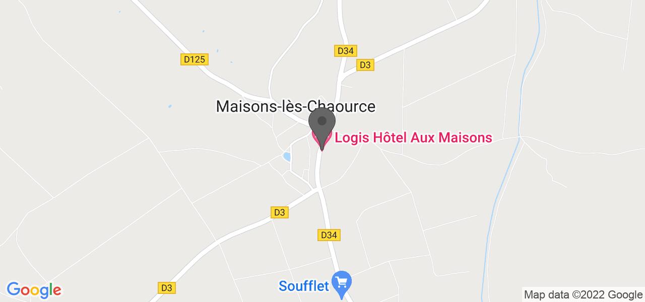 Plan d'accès — Aux maisons