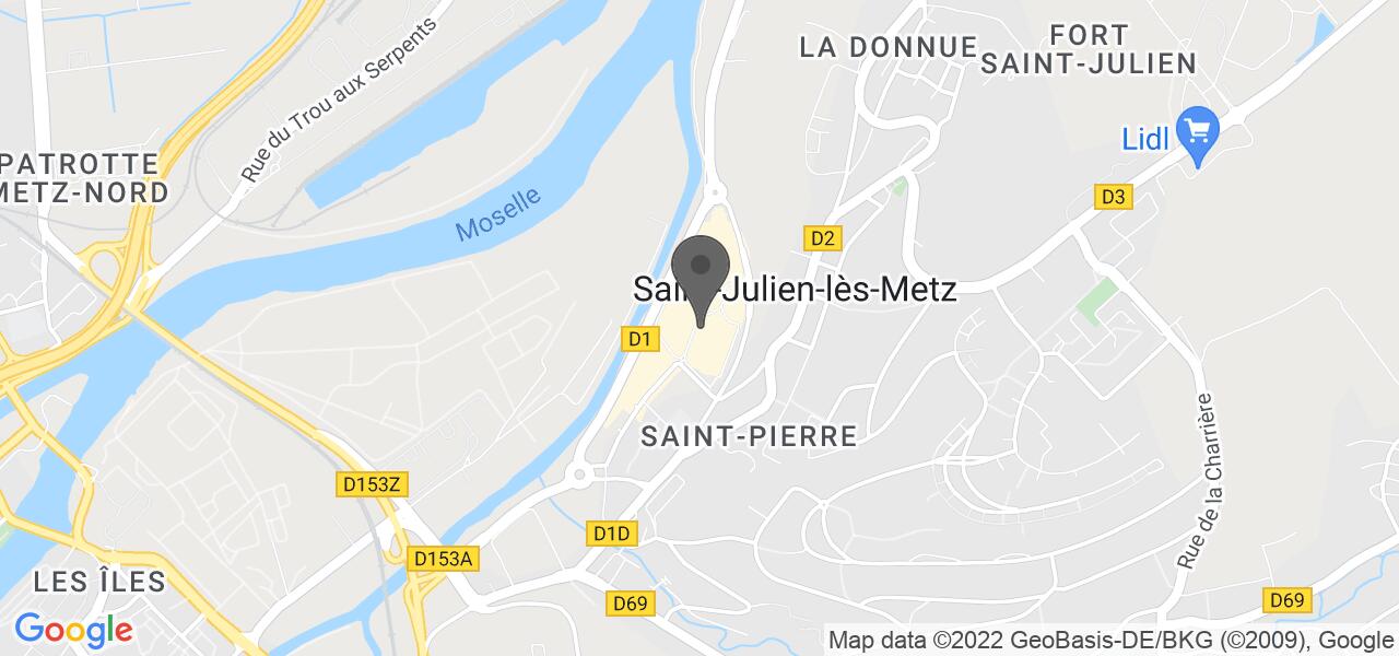 Plan d'accès — Les Moulins Bleus