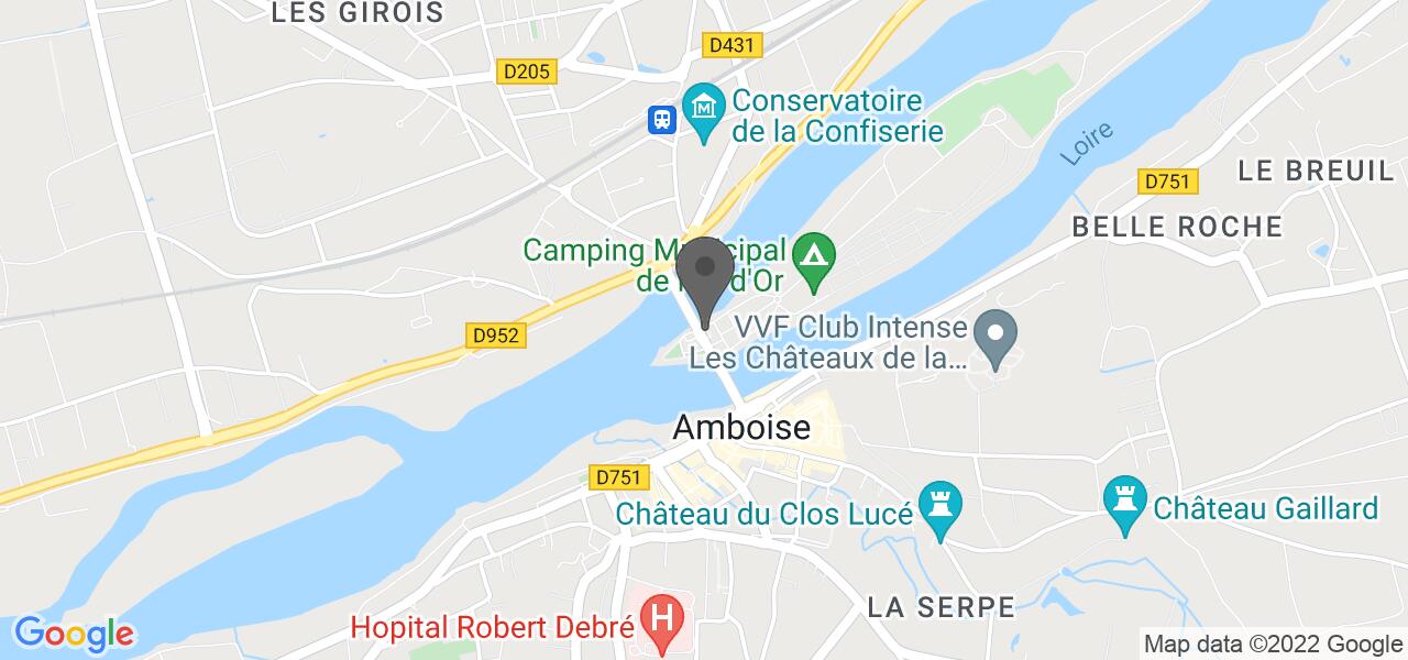 Mapa de acceso — La Salamandre