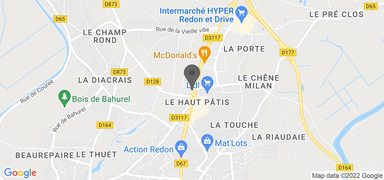 Plan d'accès — Buffalo Grill
