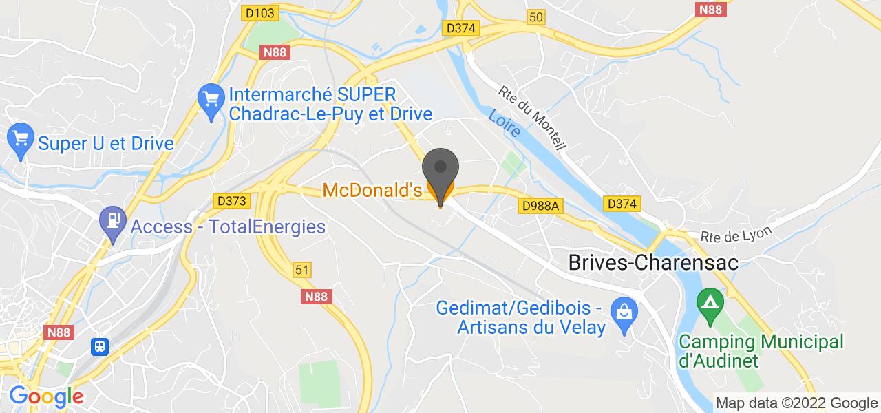 Plan d'accès — McDonald's