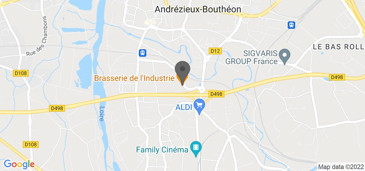 交通地图 — Brasserie de l'Industrie