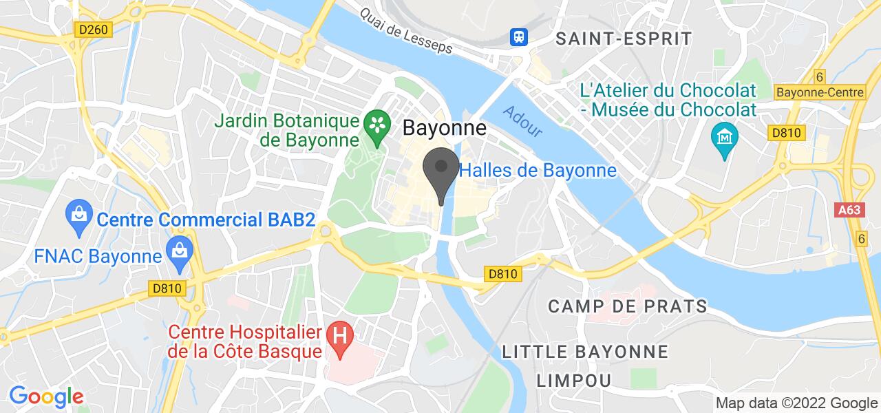 Anfahrtsplan — Le Bistrot Itsaski