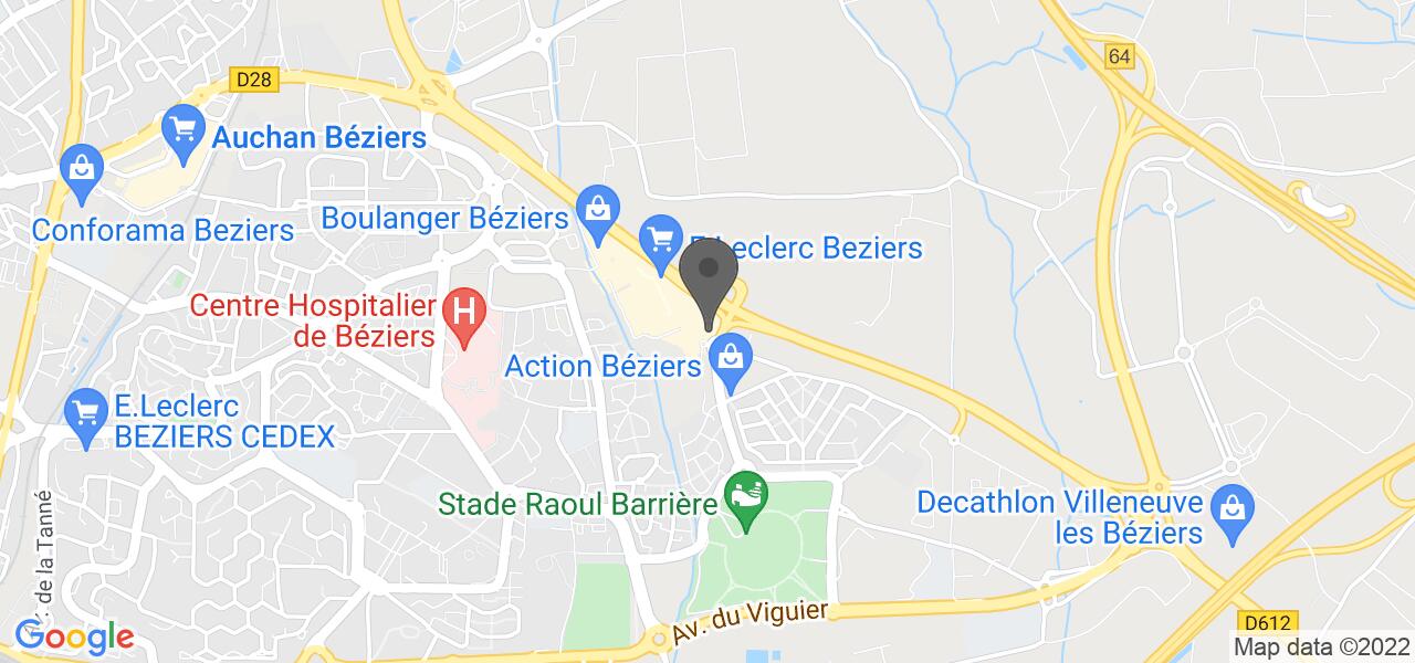 Plan d'accès — Burger King