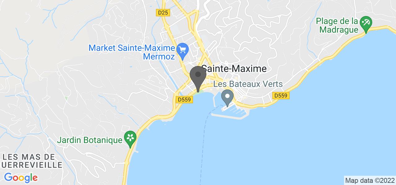 Mappa di accesso — Les Copains d'Abord
