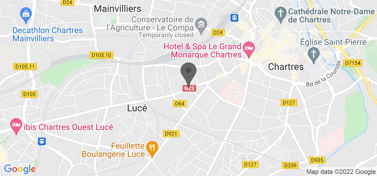 Plan d'accès — Le Mathilda