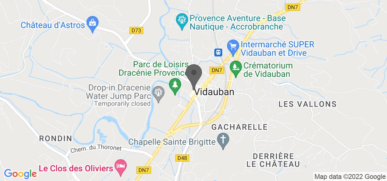 Plan d'accès — Le Croq en Bouche